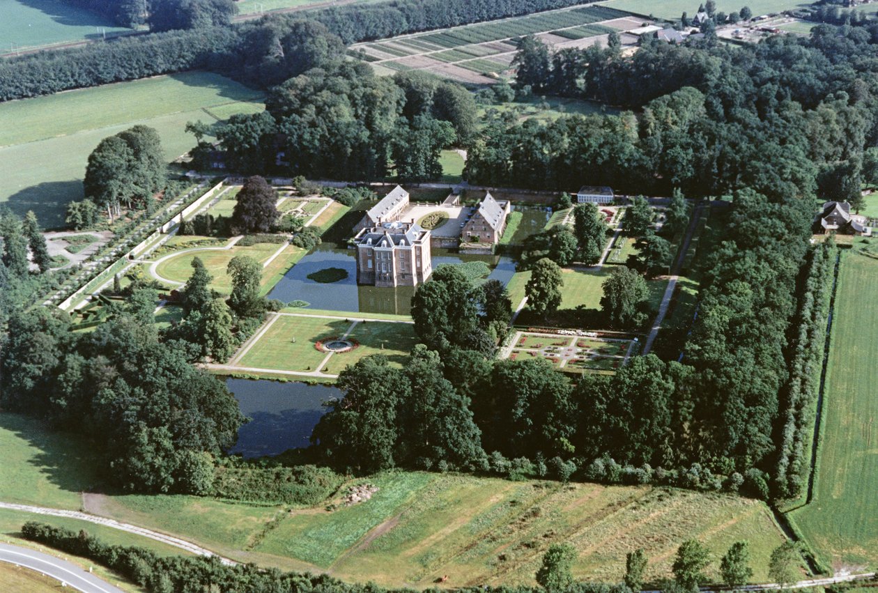 Letecký pohled na hrad od Unbekannt Unbekannt