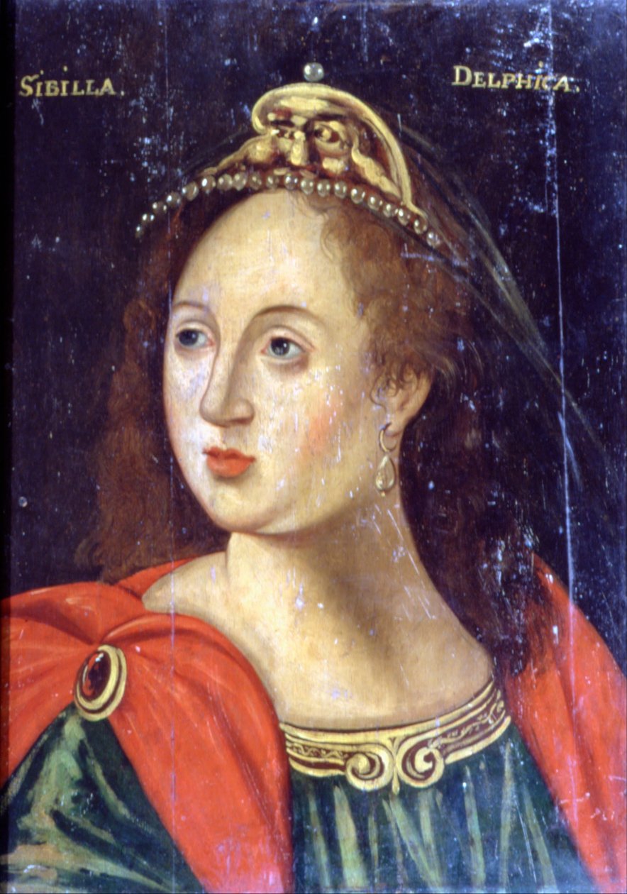 Britové - Delphic Sibyl od Unbekannt Unbekannt