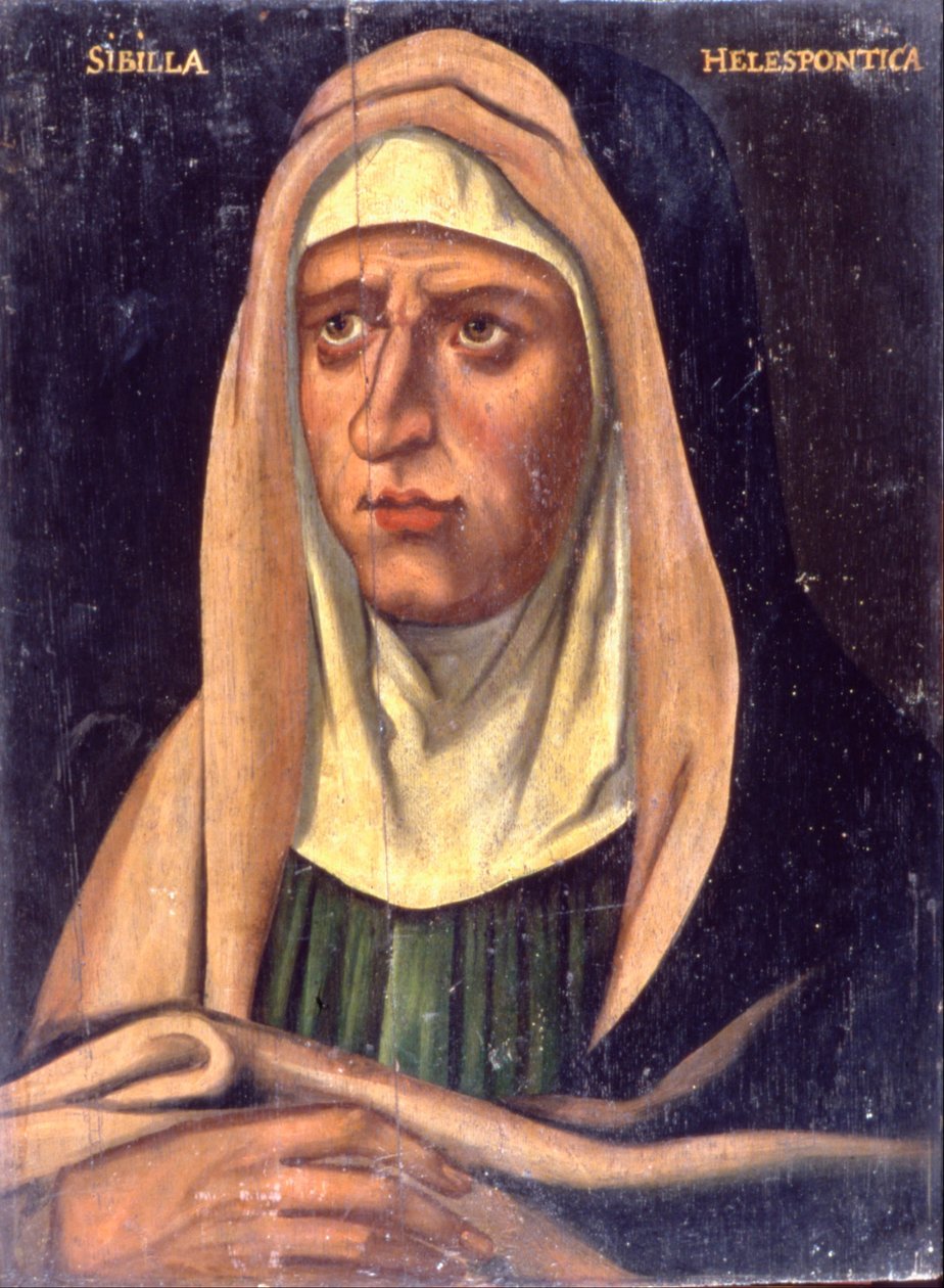 Britové - Hellespontic Sibyl od Unbekannt Unbekannt