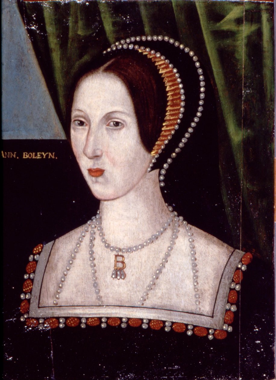 Britové - královna Anna Boleynová od Unbekannt Unbekannt