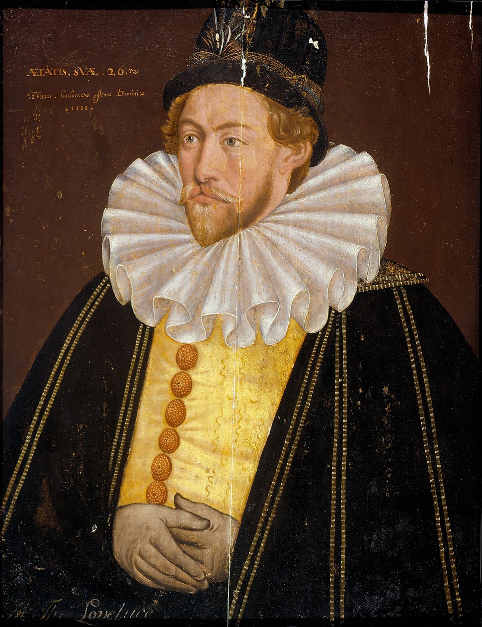 Britové - Thomas Lovelace od Unbekannt Unbekannt