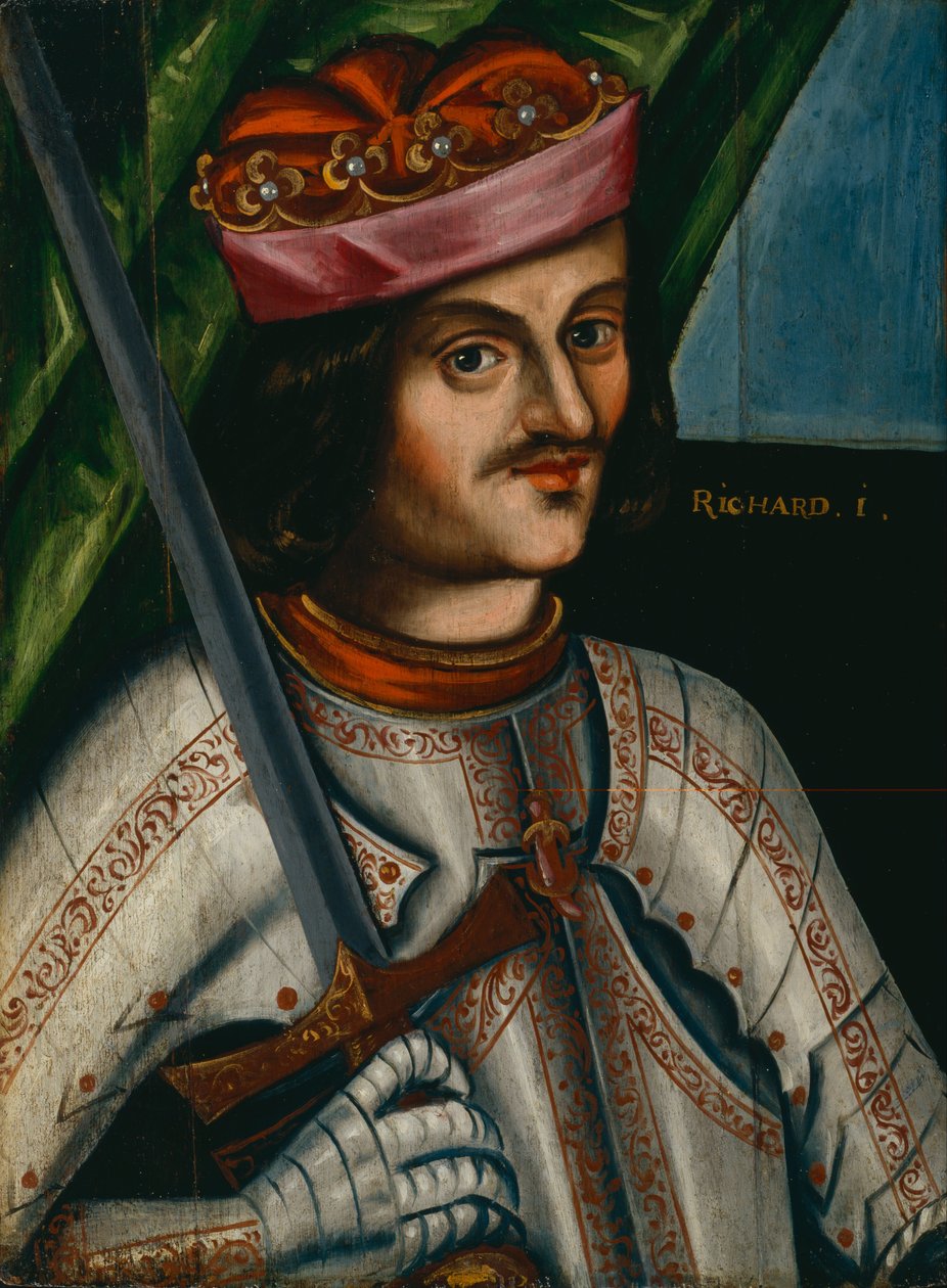 Britská škola - Richard I. od Unbekannt Unbekannt