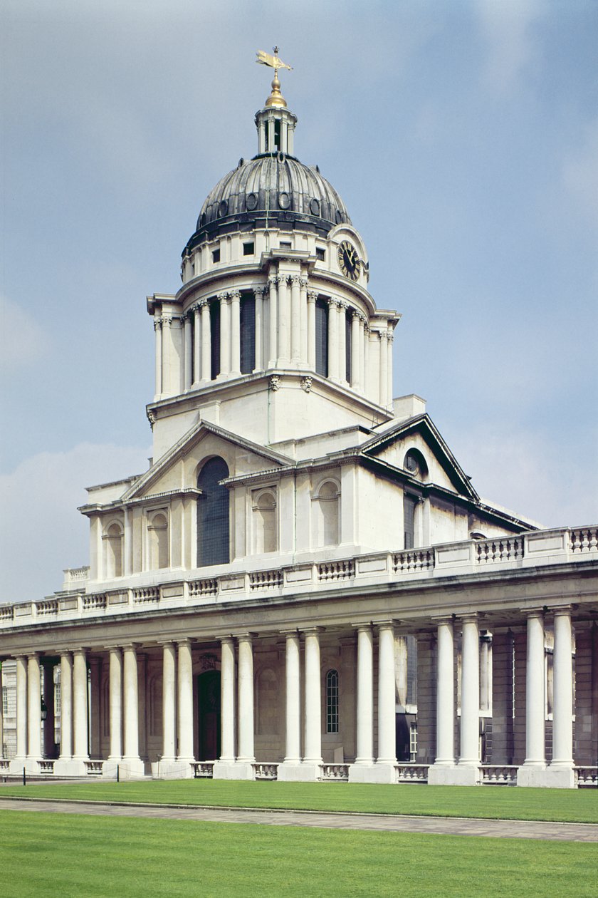 Exteriér Painted Hall, Old Royal Naval College, Greenwich, Londýn od Unbekannt Unbekannt