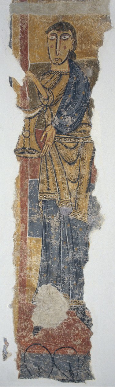 Postava s vázou od Santa Maria de Taüll od Unbekannt Unbekannt