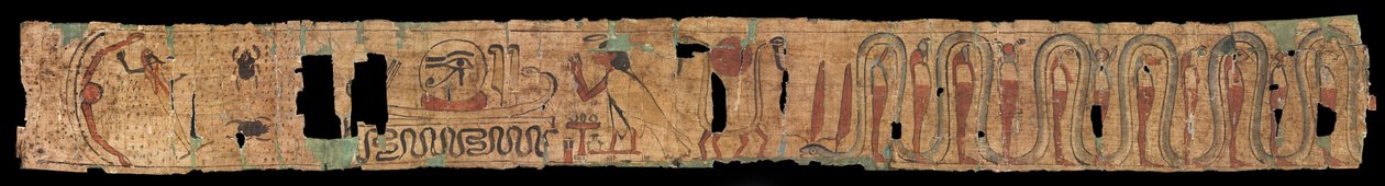 Pohřební papyrus od Unbekannt Unbekannt