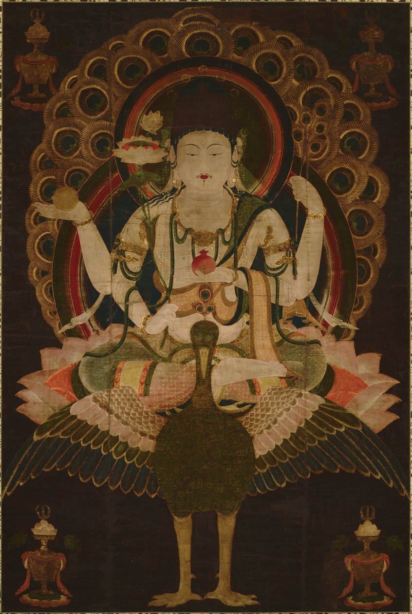 Peacock Myoo (Maha Mayuri) od Unbekannt Unbekannt