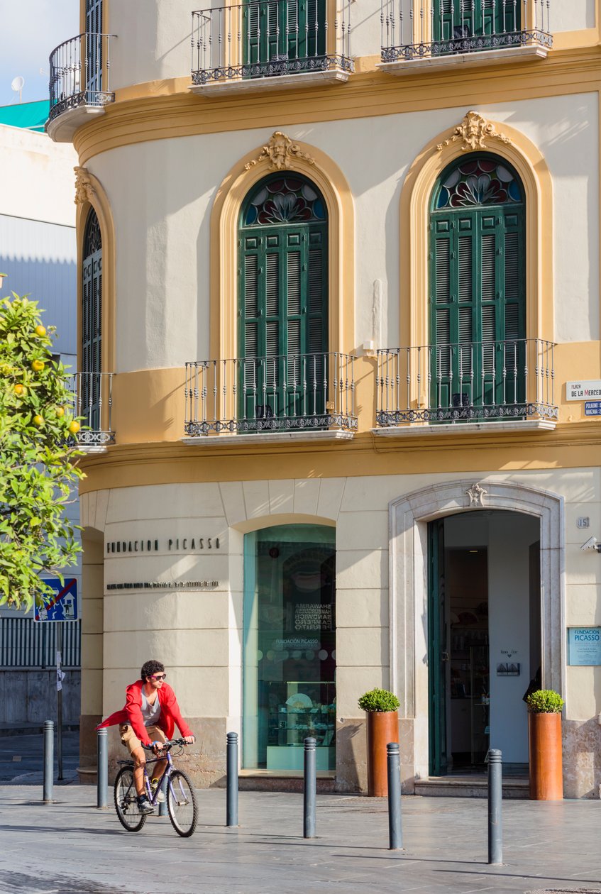 Malaga, Costa del Sol, Španělsko. Picassovo rodiště. od Unbekannt Unbekannt