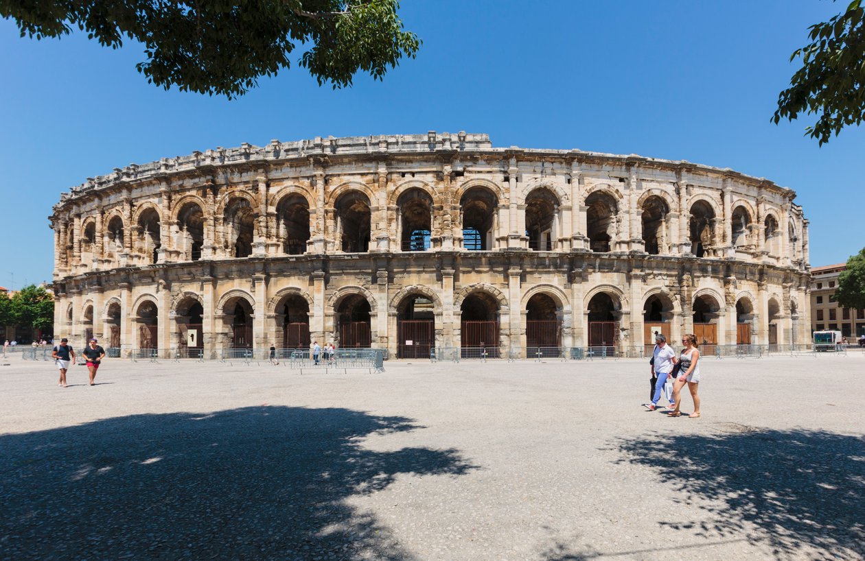 Nimes, Francie. Římský amfiteátr. od Unbekannt Unbekannt