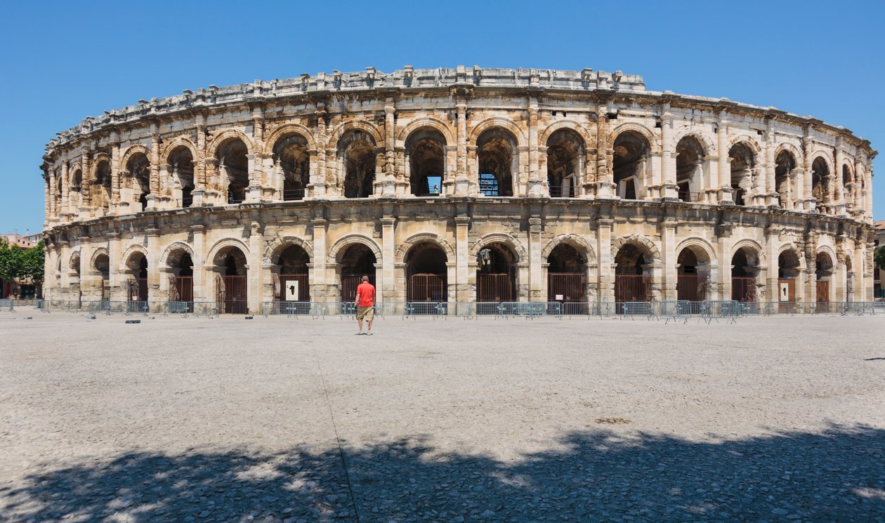 Nimes, Francie. Římský amfiteátr. od Unbekannt Unbekannt