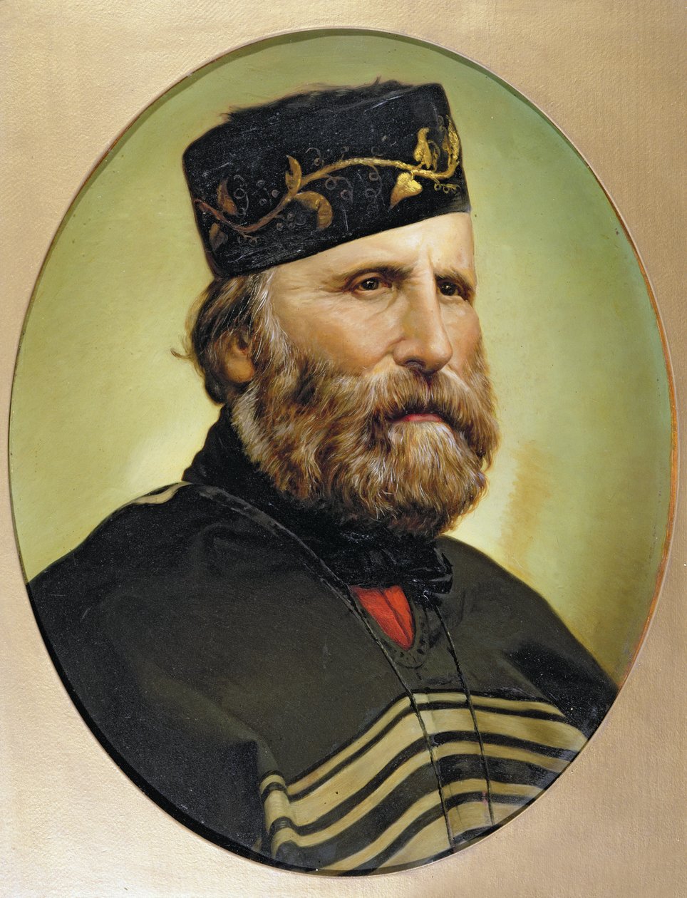 Portrét Giuseppe Garibaldiho od Unbekannt Unbekannt