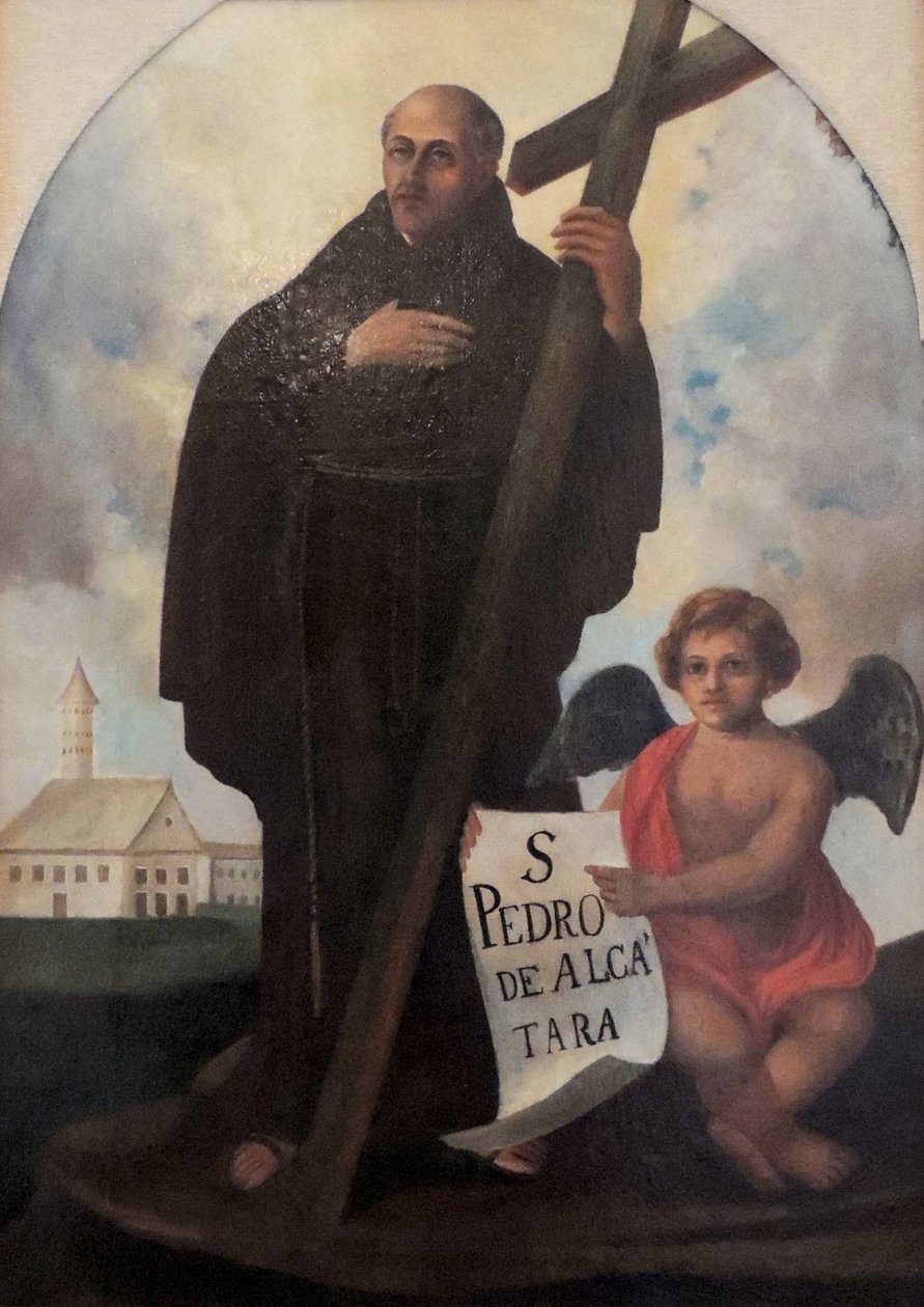 Svatý Petr z Alcantary od Unbekannt Unbekannt