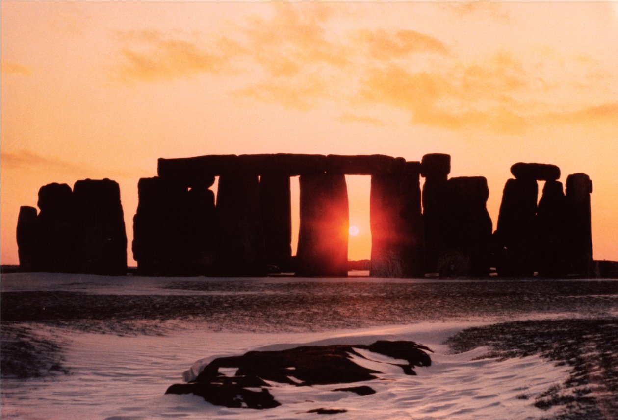 Stonehenge, Zimní slunovrat od Unbekannt Unbekannt