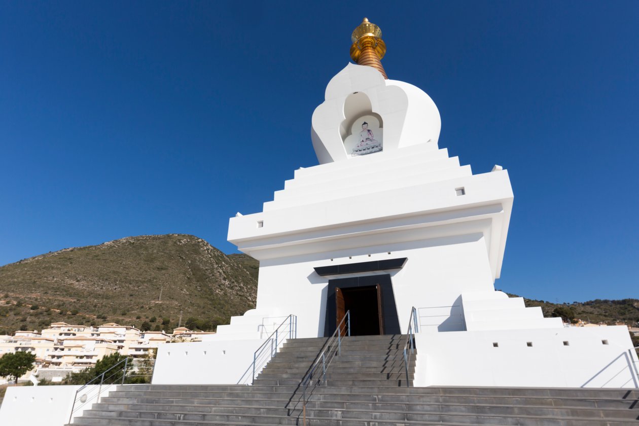 Stupa, Benalmadena Pueblo, Španělsko od Unbekannt Unbekannt