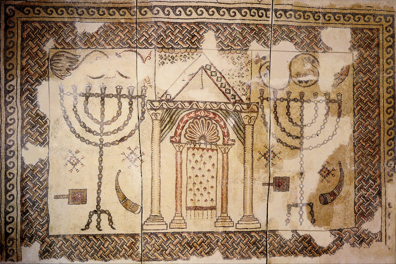 Podlaha synagogy od Unbekannt Unbekannt