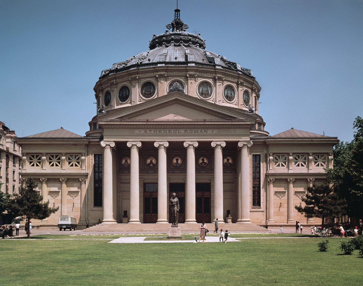 Rumunské Atheneum (Atheneul Roman), Bukurešť, Rumunsko od Unbekannt Unbekannt