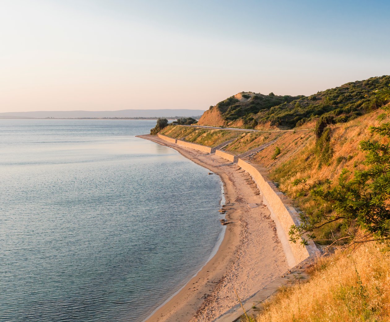 Pláž v Anzac Cove, při pohledu na sever od Unbekannt Unbekannt