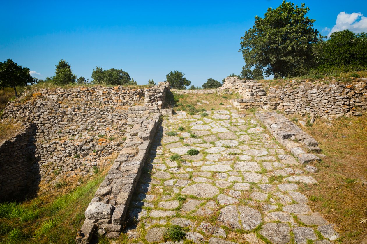 Troy, Turecko od Unbekannt Unbekannt