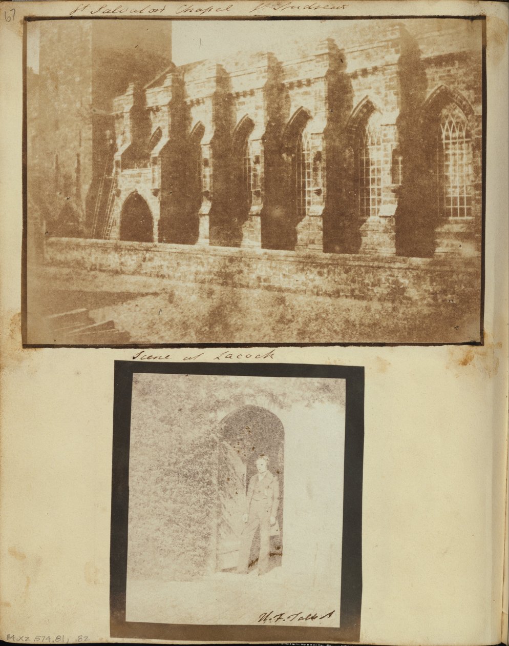 Neznámý výrobce, Britové - Kaple St. Salvators College, St. Andrews z jihozápadu. od Unbekannt Unbekannt