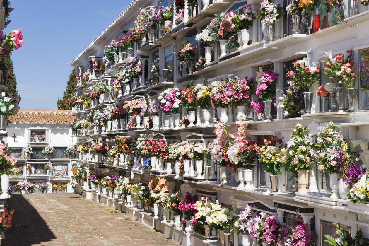 Pohled na hřbitov od Unbekannt Unbekannt