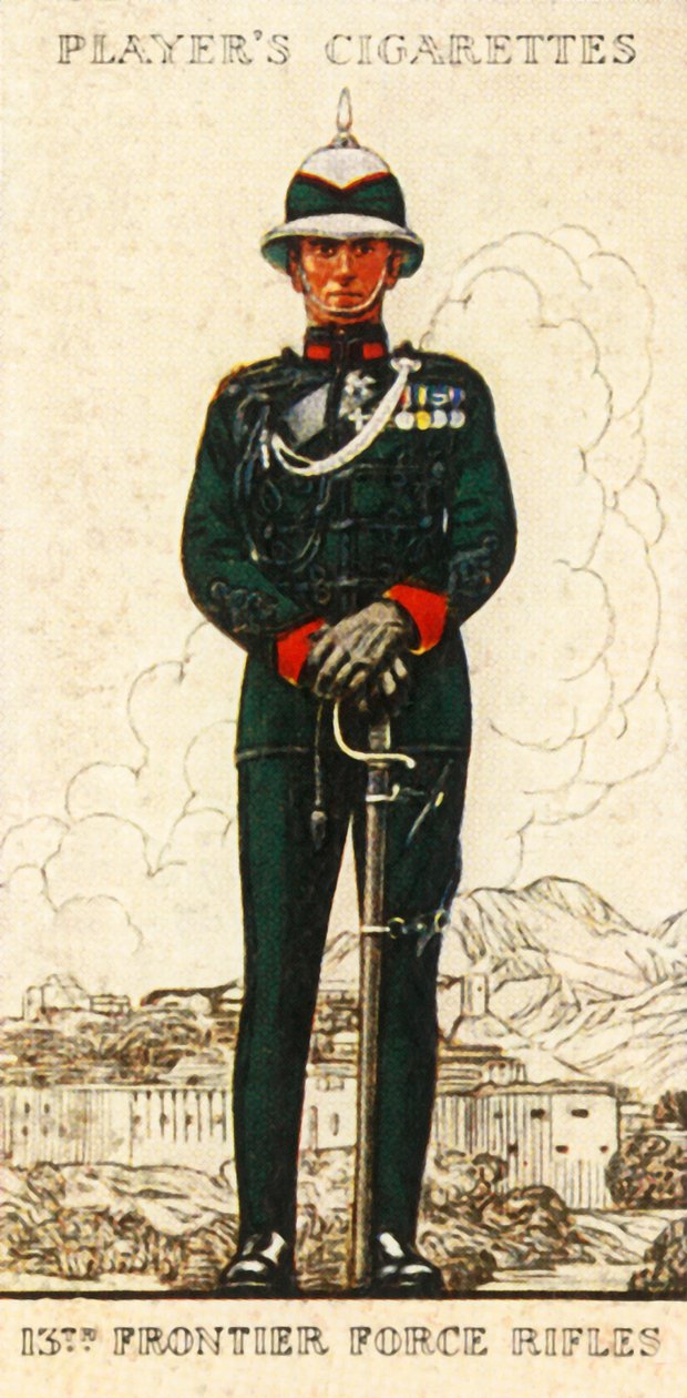 13th Frontier Force Rifles, 1936. od Unbekannt