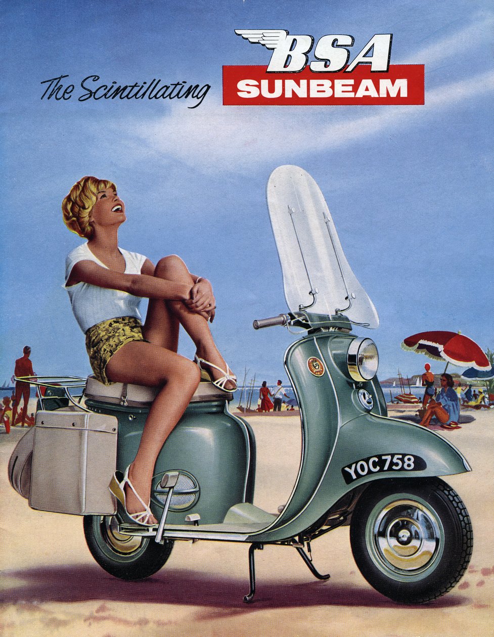 Brožura skútru BSA Sunbeam z roku 1964. od Unbekannt