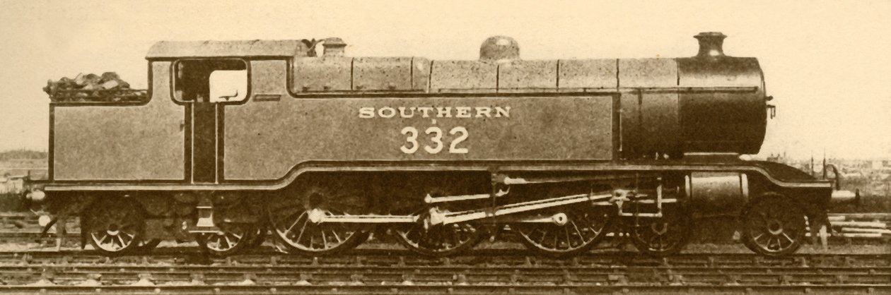 4-6-4 Baltic Tank Engine, Southern Railway, 1930. od Unbekannt