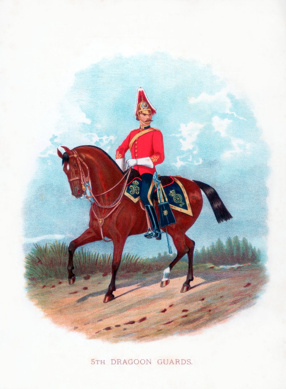 5. dragounská garda, 1888 od Unbekannt