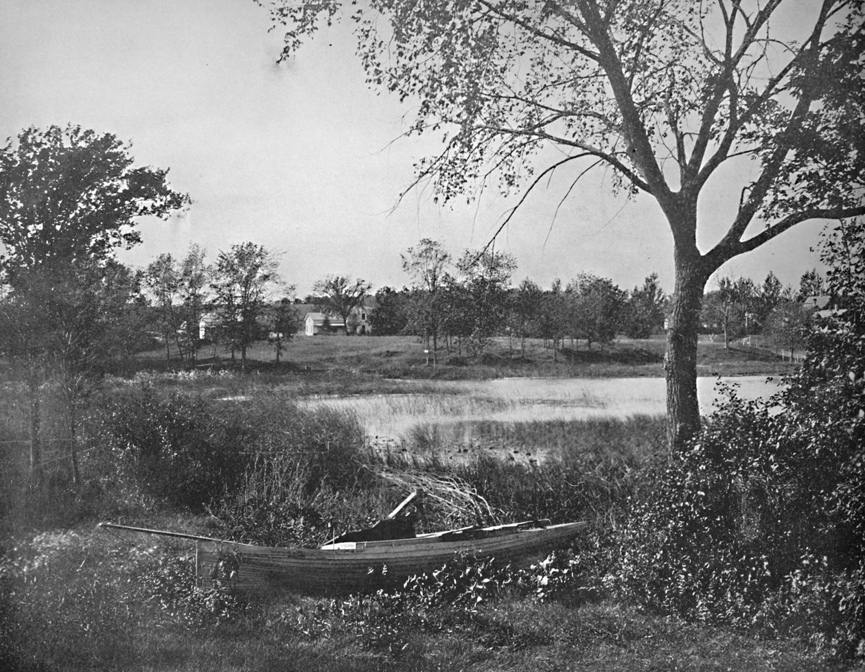 Zátoka v Lac la Belle, Oconomowoc, c1897. od Unbekannt