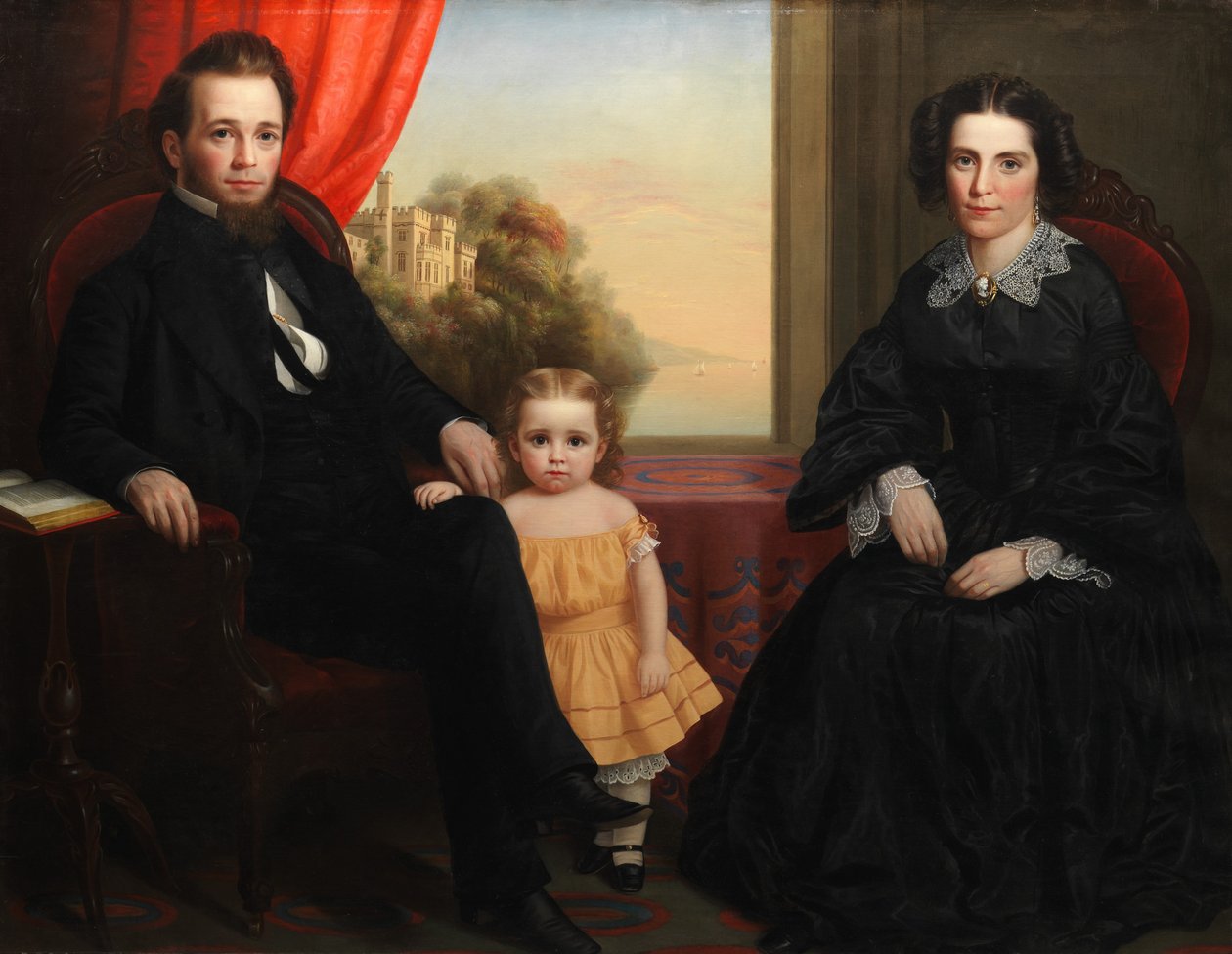 Rodinná skupina, ca. 1850. od Unbekannt