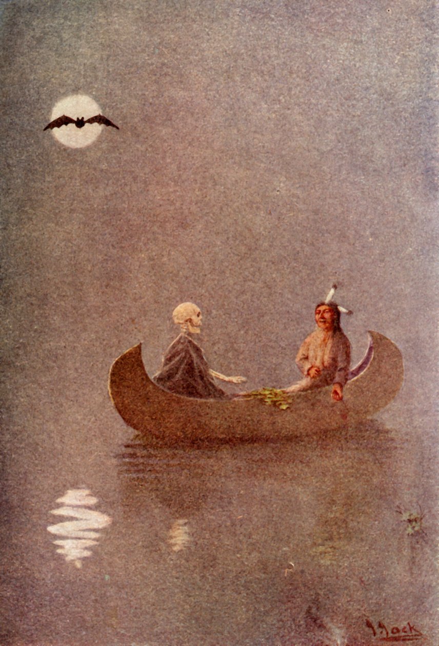 Rybářská výprava v zemi stínů, 1914. od Unbekannt