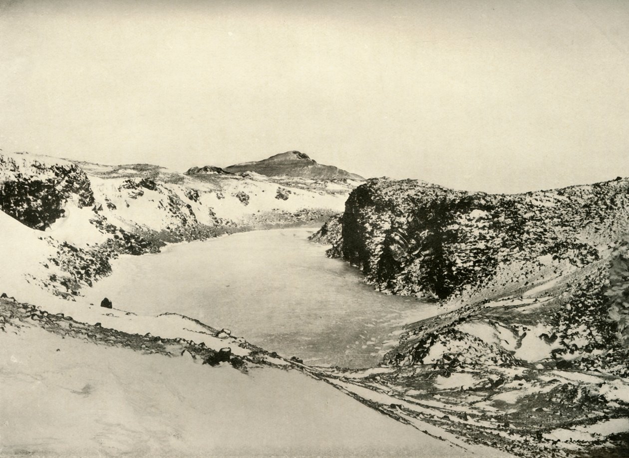 Sladkovodní jezero poblíž Cape Barne, c1908, 1909. od Unbekannt
