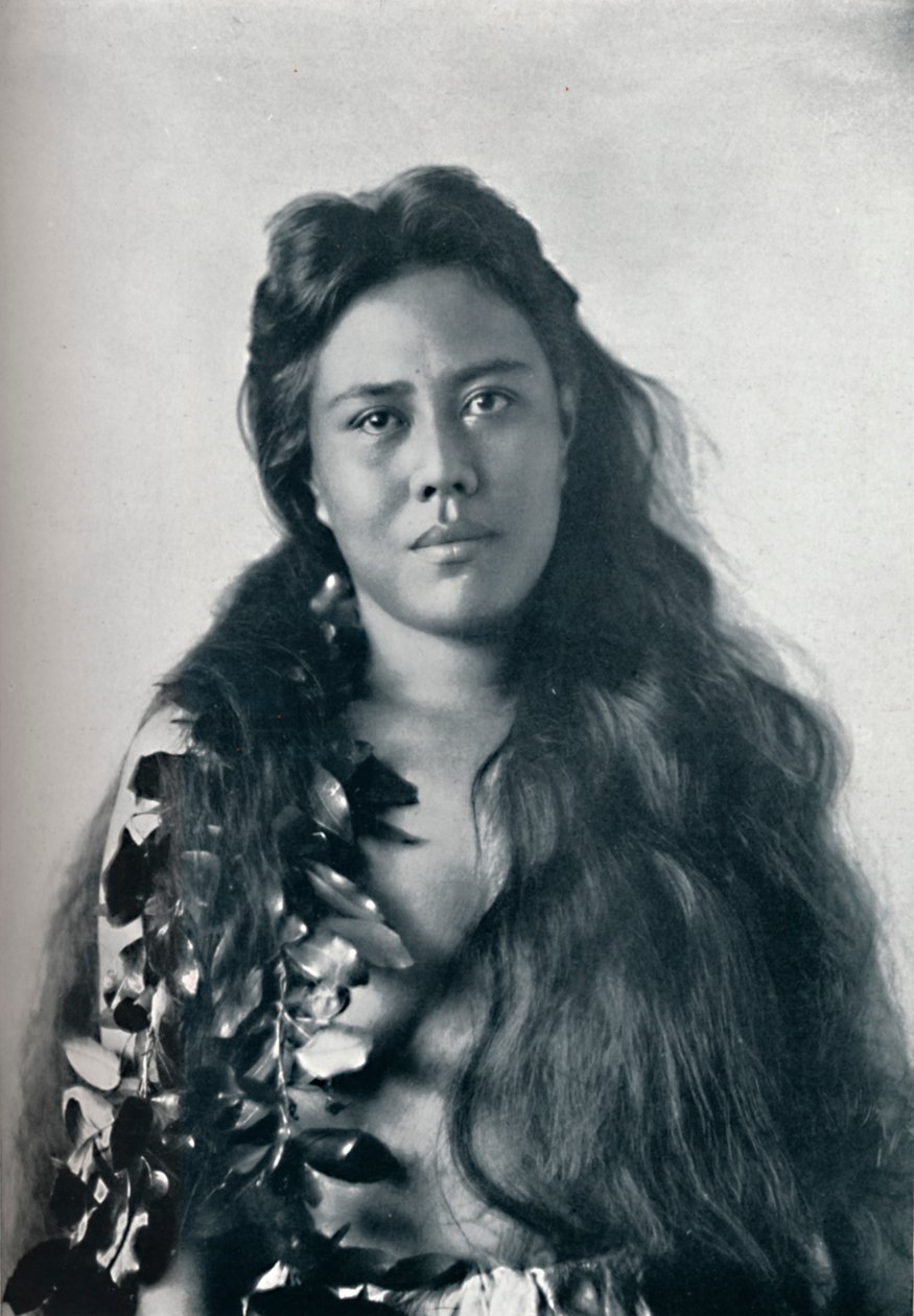 Tanečnice Hula, Honolulu, Havaj, 1902 od Unbekannt