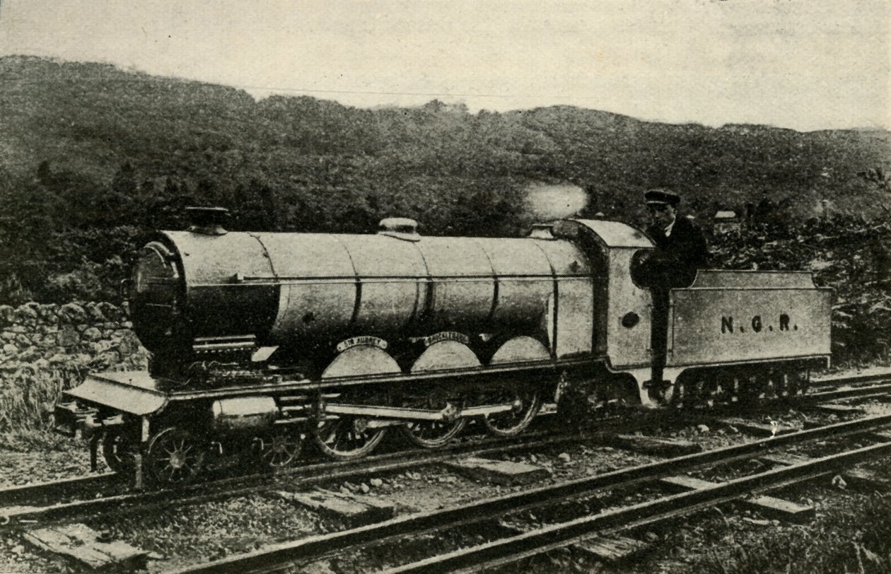 Locomotive of the Ravenglass and Eskdale Railway, c1930. od Unbekannt