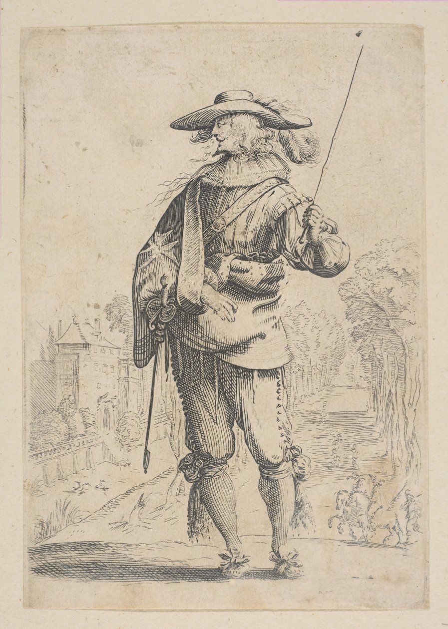 Muž držící úrodu, 1629. od Unbekannt