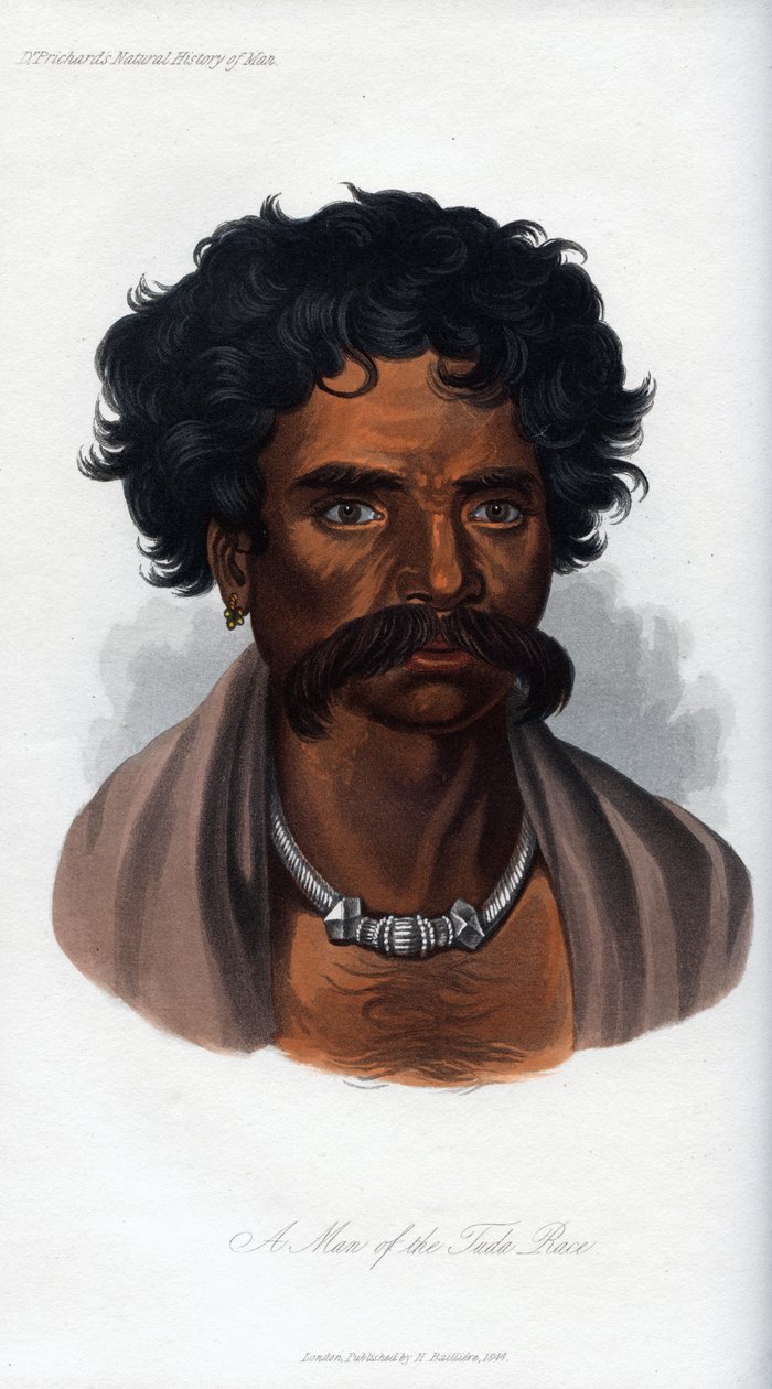 Muž ze závodu Tuda, 1848 od Unbekannt