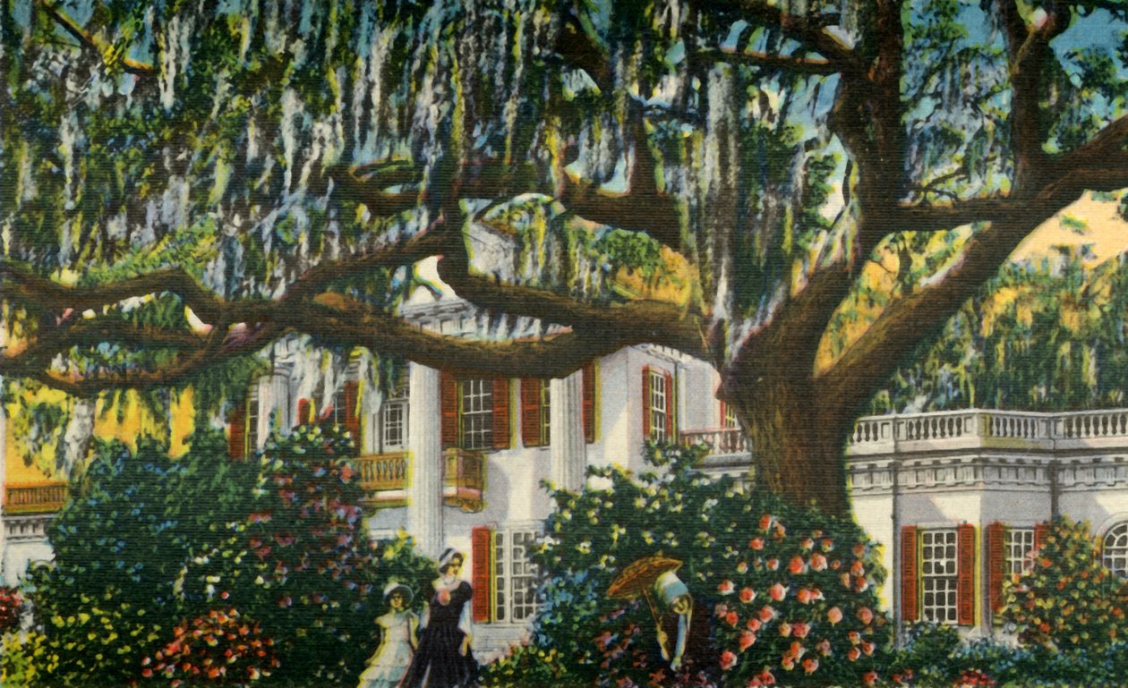 Mansion in the Carolinas, 1942. od Unbekannt