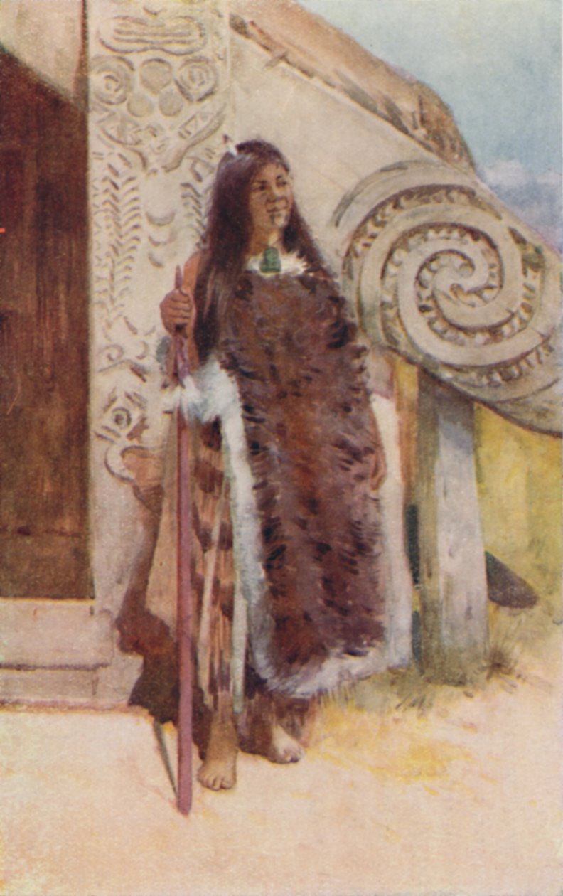 Maorská náčelnice, 1923. od Unbekannt