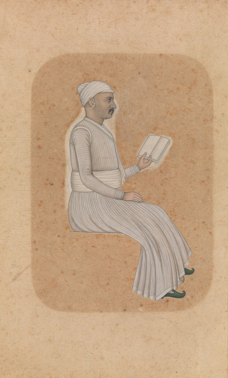 A Nobleman Reading, ca. 1750-75. od Unbekannt