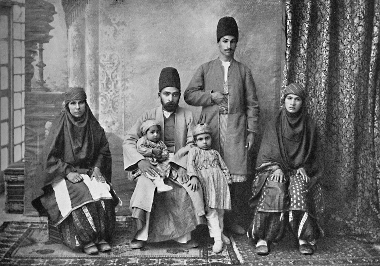 Perská rodina Parsi, 1902 od Unbekannt