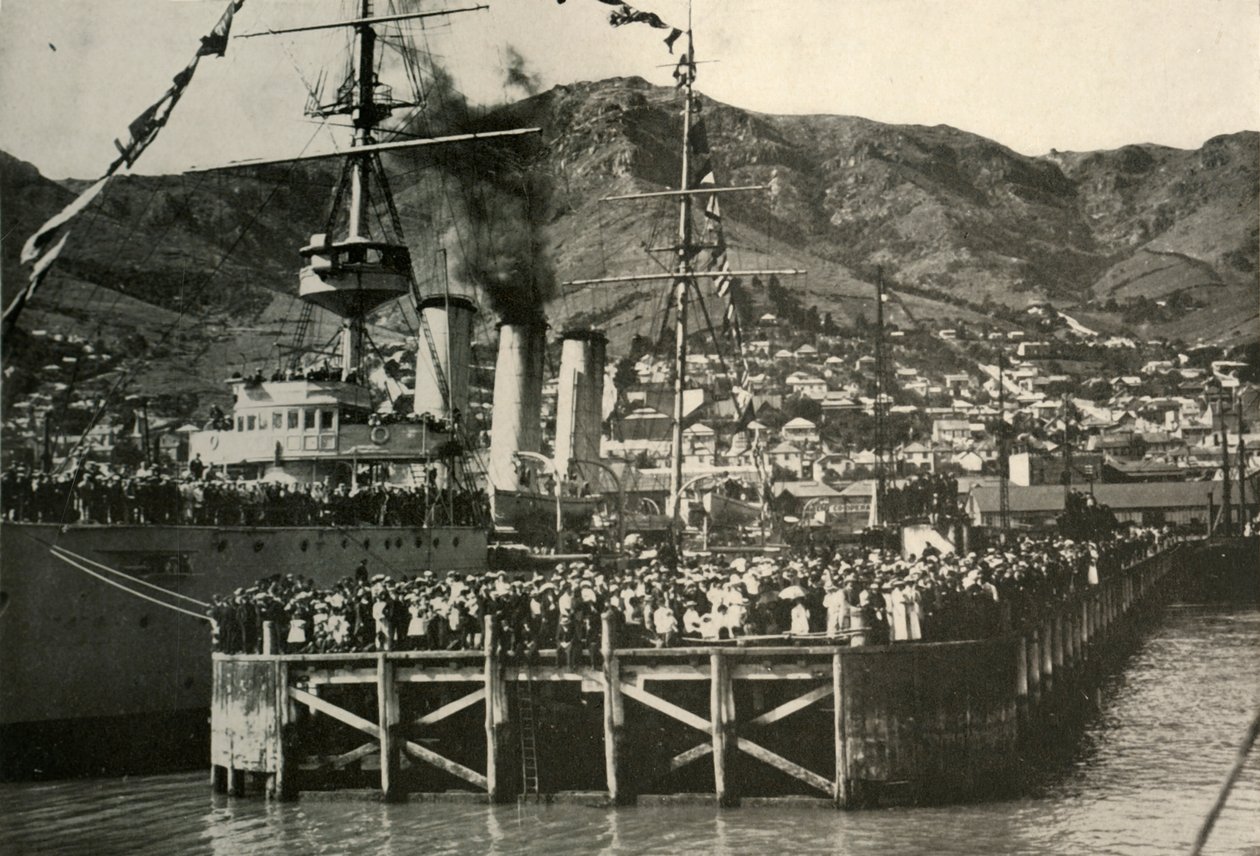 Fotografie pořízená z Nimrod...Lyttelton, 1908, 1909. od Unbekannt