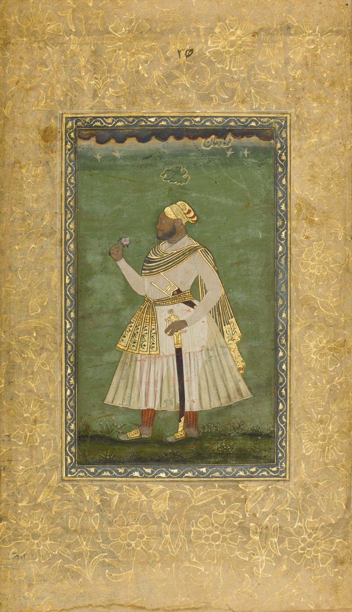 Portrét Farhad Khan, cca 1680. od Unbekannt