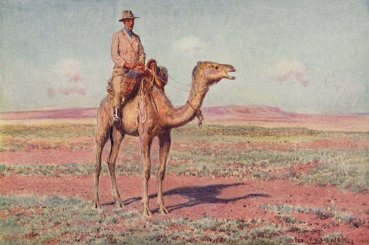 Scéna ve střední Austrálii, 1923. od Unbekannt