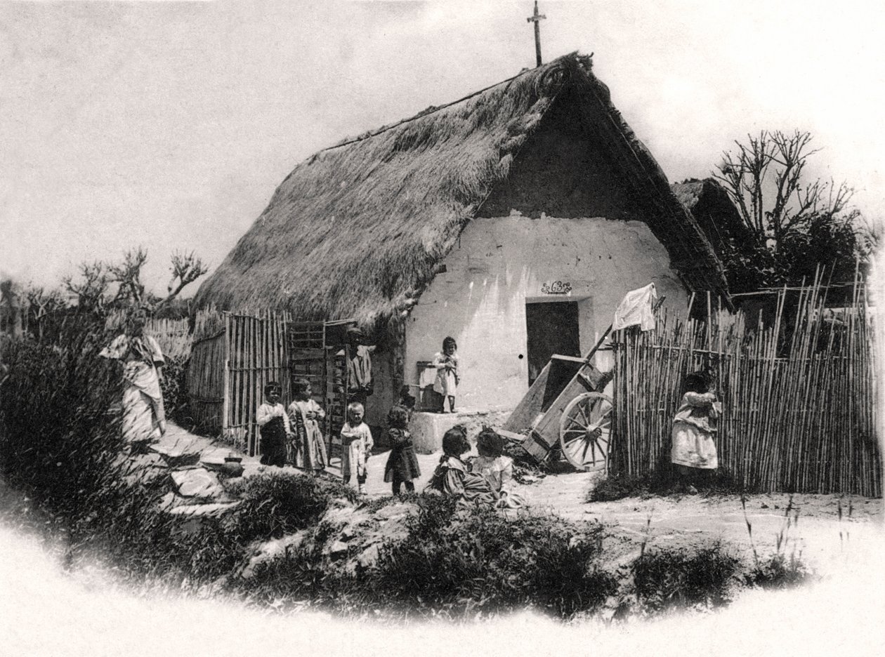 Jihoamerická chatrč, 1900 od Unbekannt