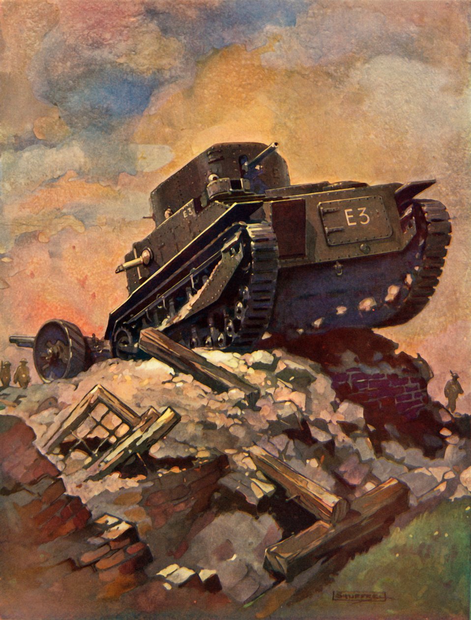 Tank, c1930. od Unbekannt