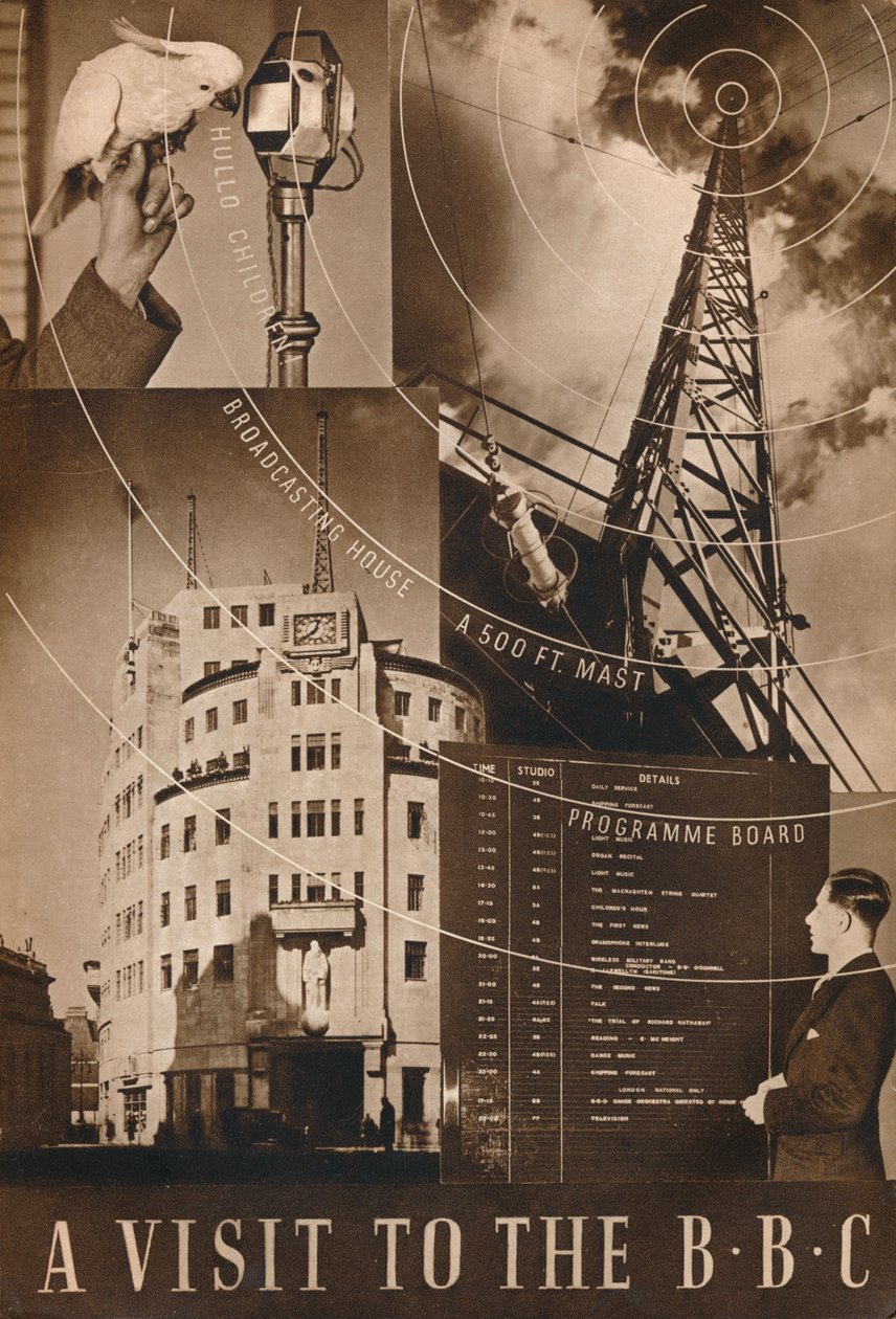 Návštěva BBC, 1937 od Unbekannt