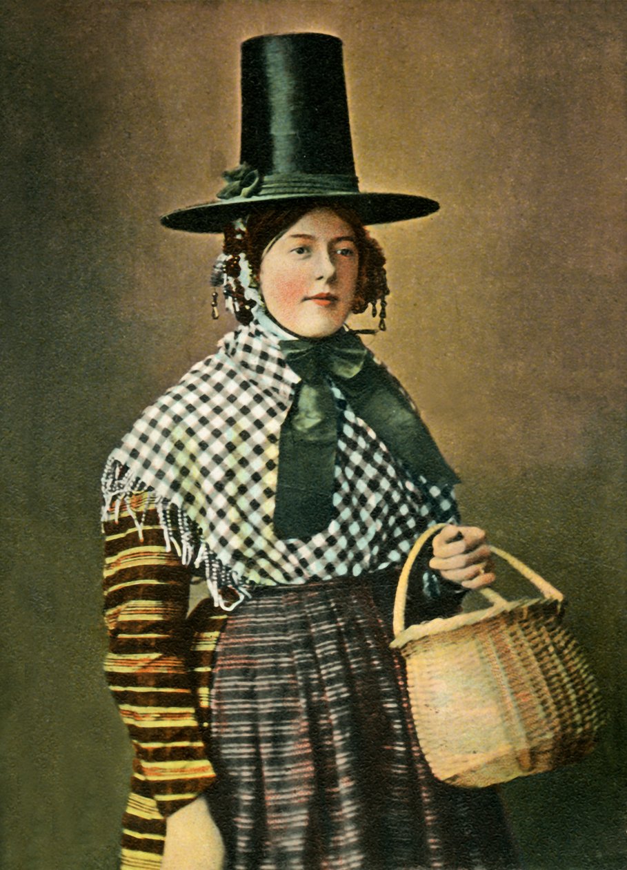 Velšský kostým, c1904. od Unbekannt