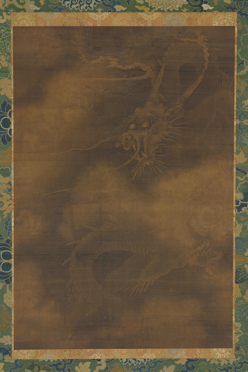 Drak a mraky, dynastie Ming, 1368-1644. od Unbekannt