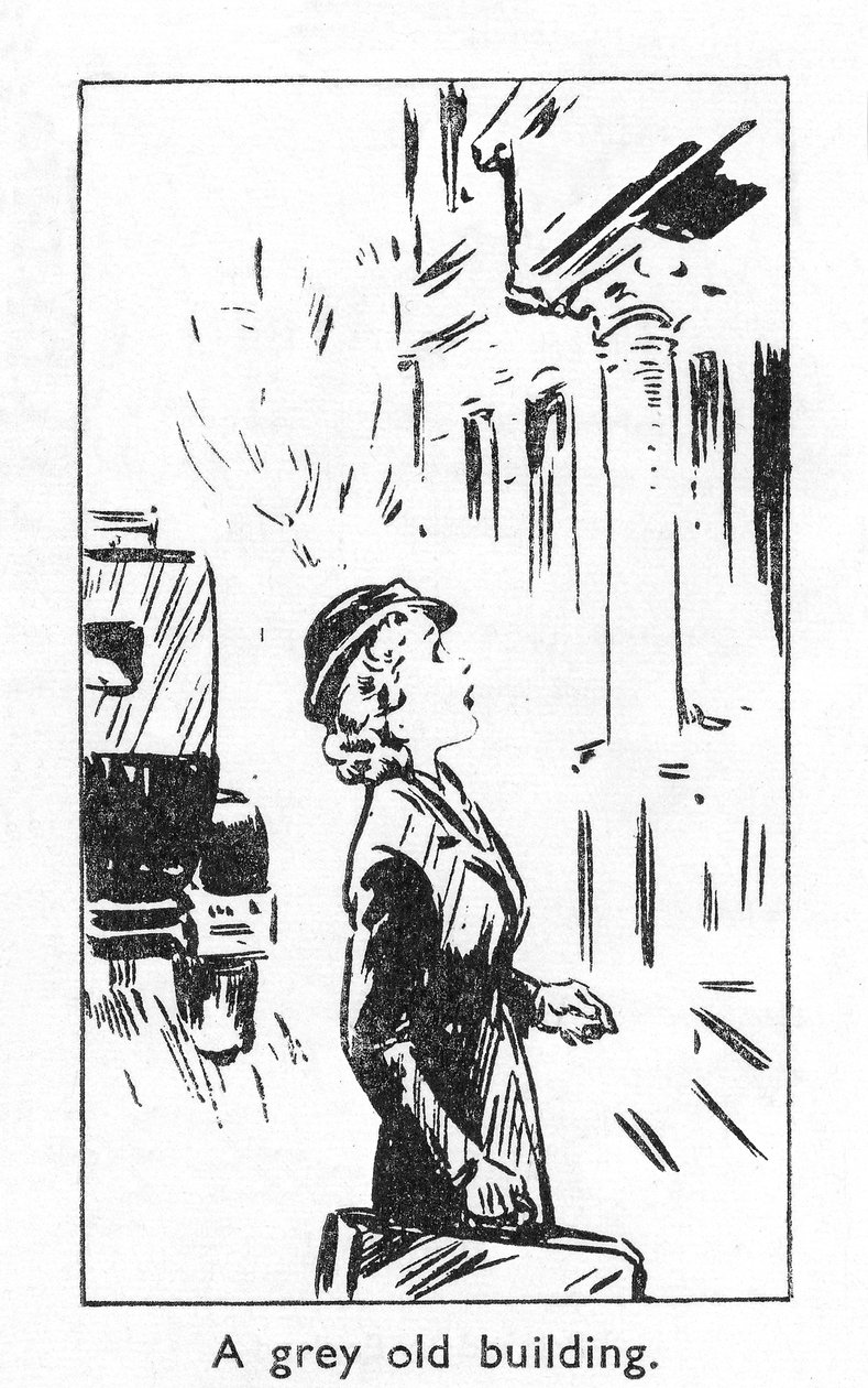 Šedá stará budova, 1940 od Unbekannt