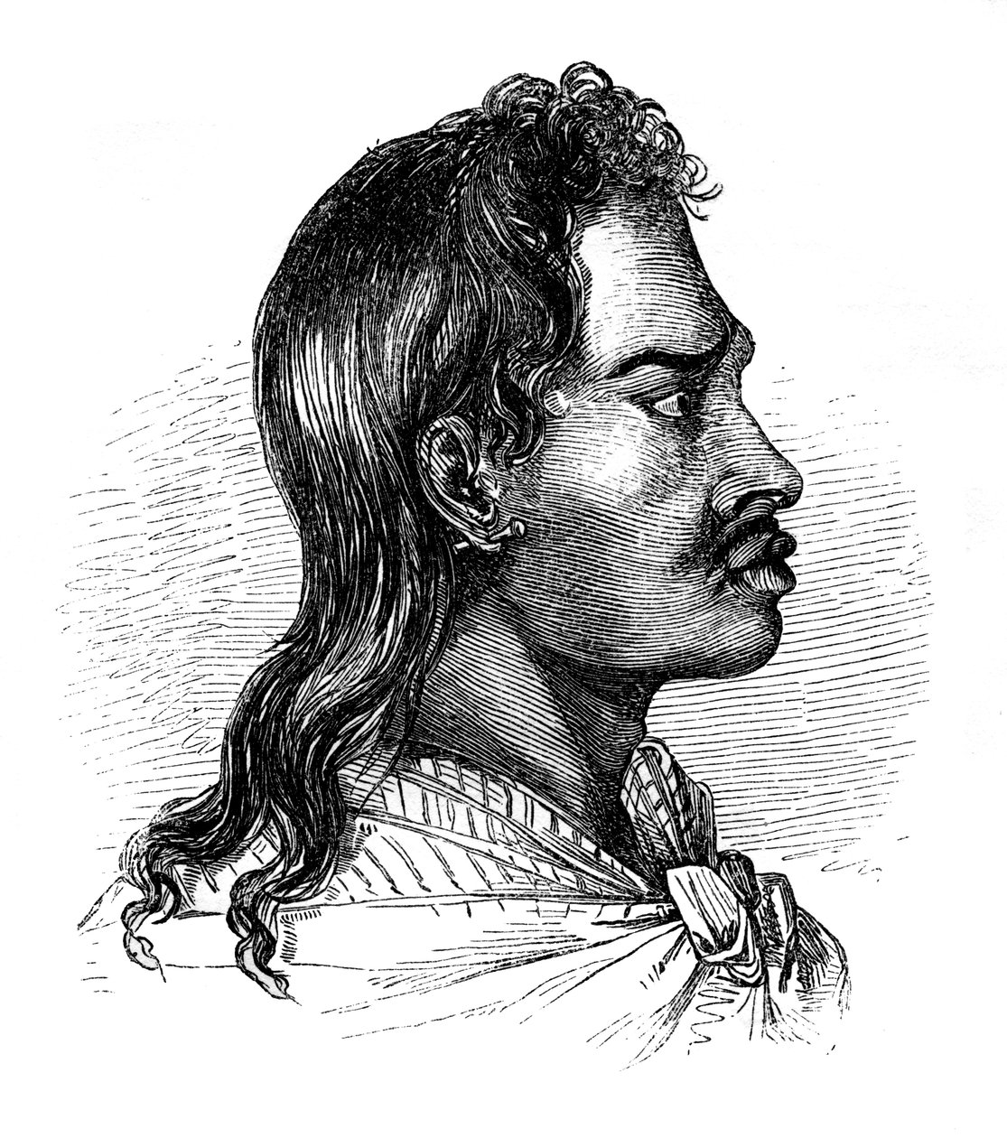 Rodák z Tahiti, 1848 od Unbekannt