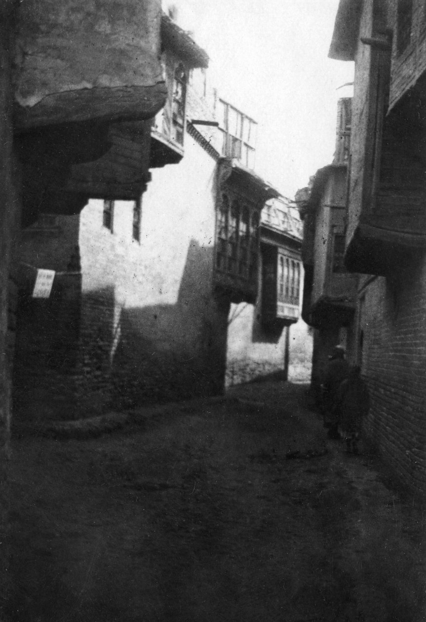 Ulice v Bagdádu, 1918 od Unbekannt